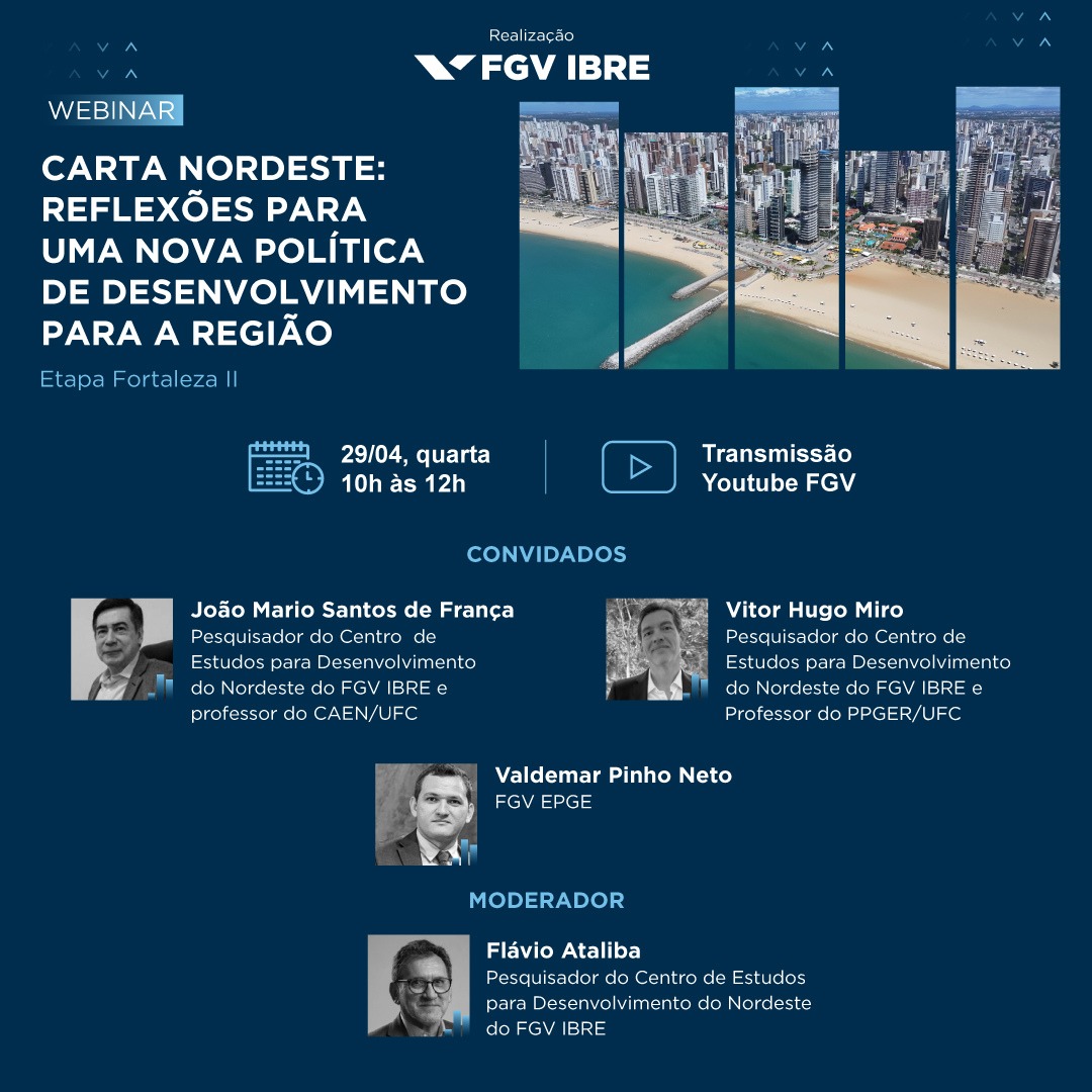 Webinar Carta Nordeste - IBRE-FGV